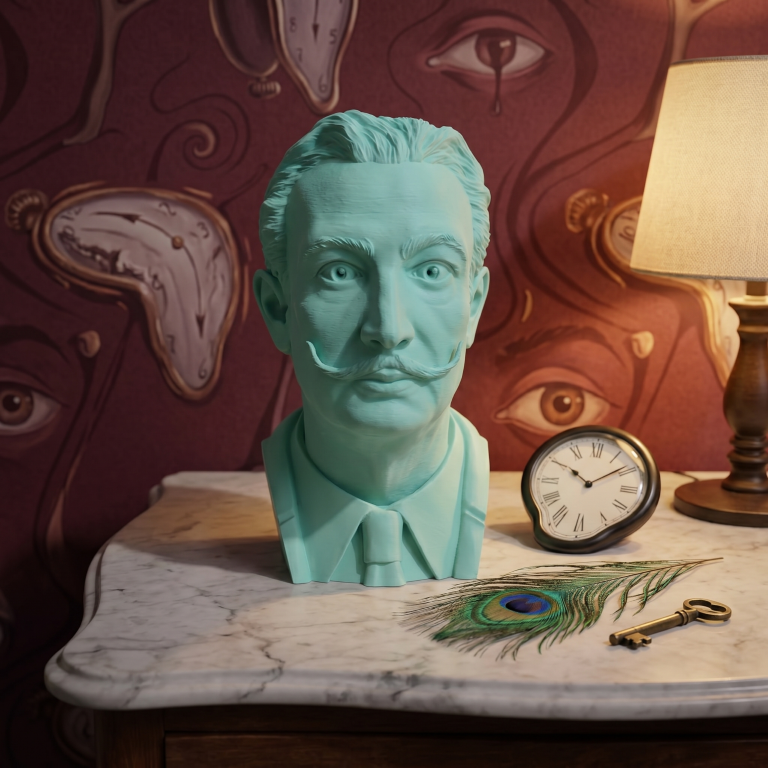 Busto di Salvador Dalí Maestri Collection