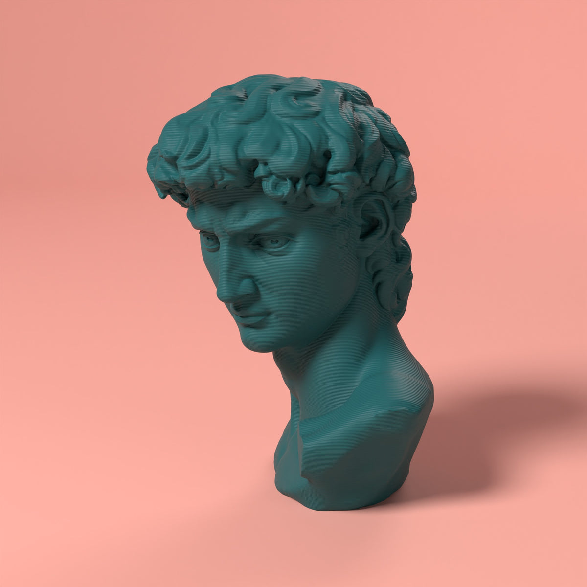 David Scamarcia Design – colore Verde Petrolio, stampa 3D in bio-PLA