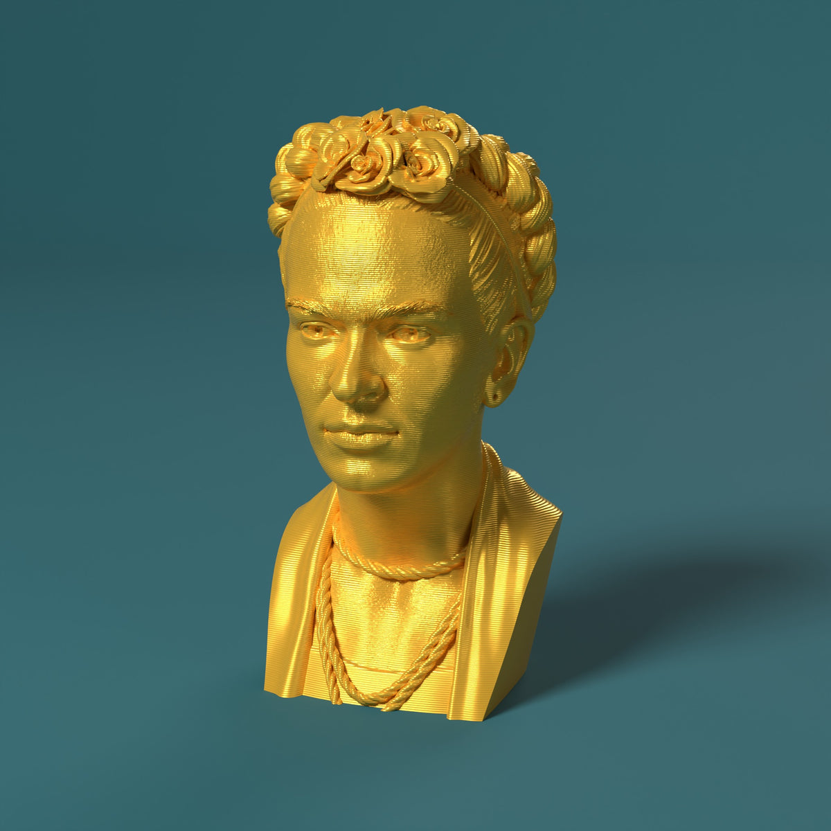 Frida Scamarcia Design – colore Oro, stampa 3D in bio-PLA