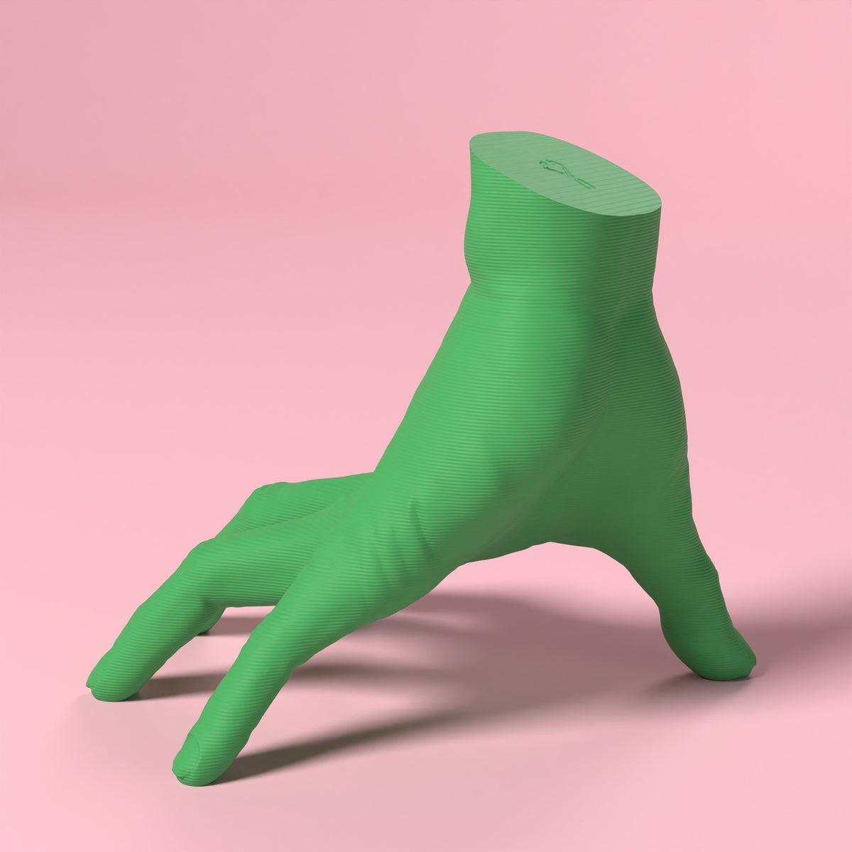 Mano Mano - la Cosa della famiglia Addams Scamarcia Design – colore Verde, stampa 3D in bio-PLA