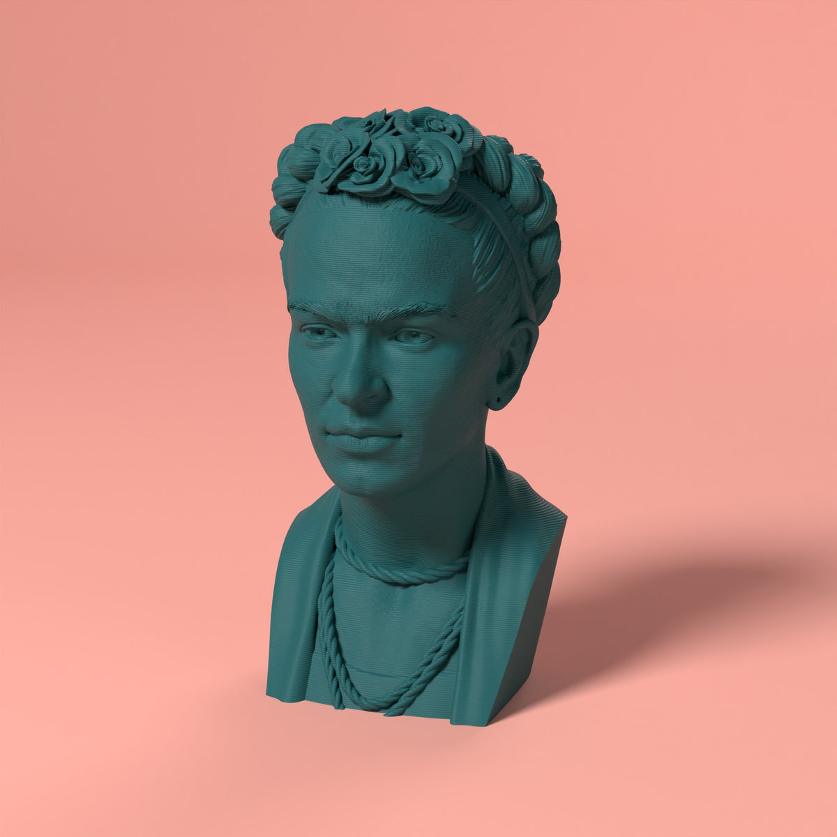 Frida Scamarcia Design – colore Verde Petrolio, stampa 3D in bio-PLA