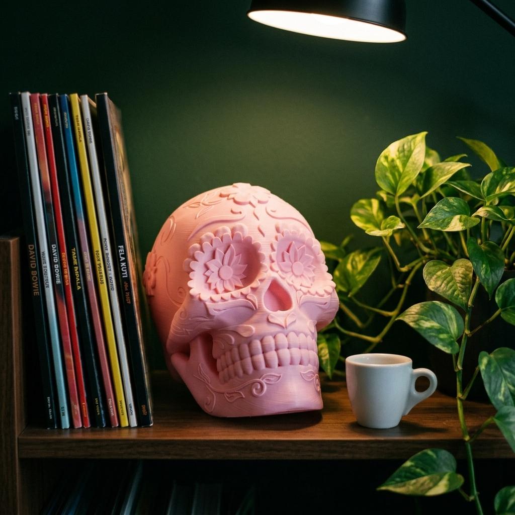 Sugar Skull Calavera in libreria - lifestyle