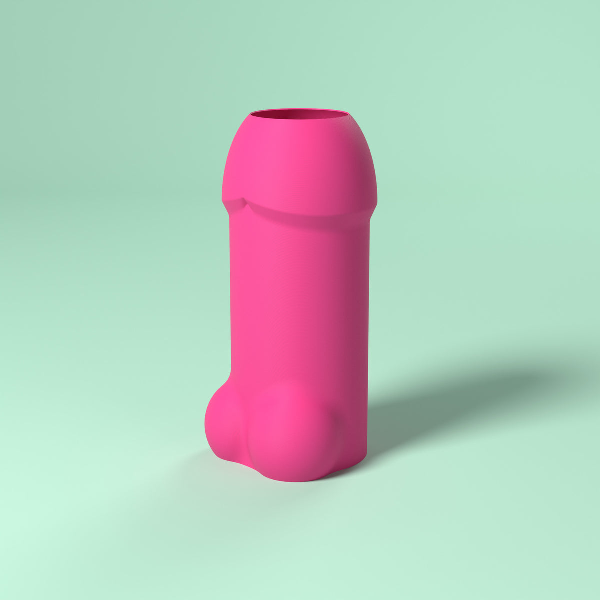 Portaombrelli Priapo Scamarcia Design – colore Rosa Fluo