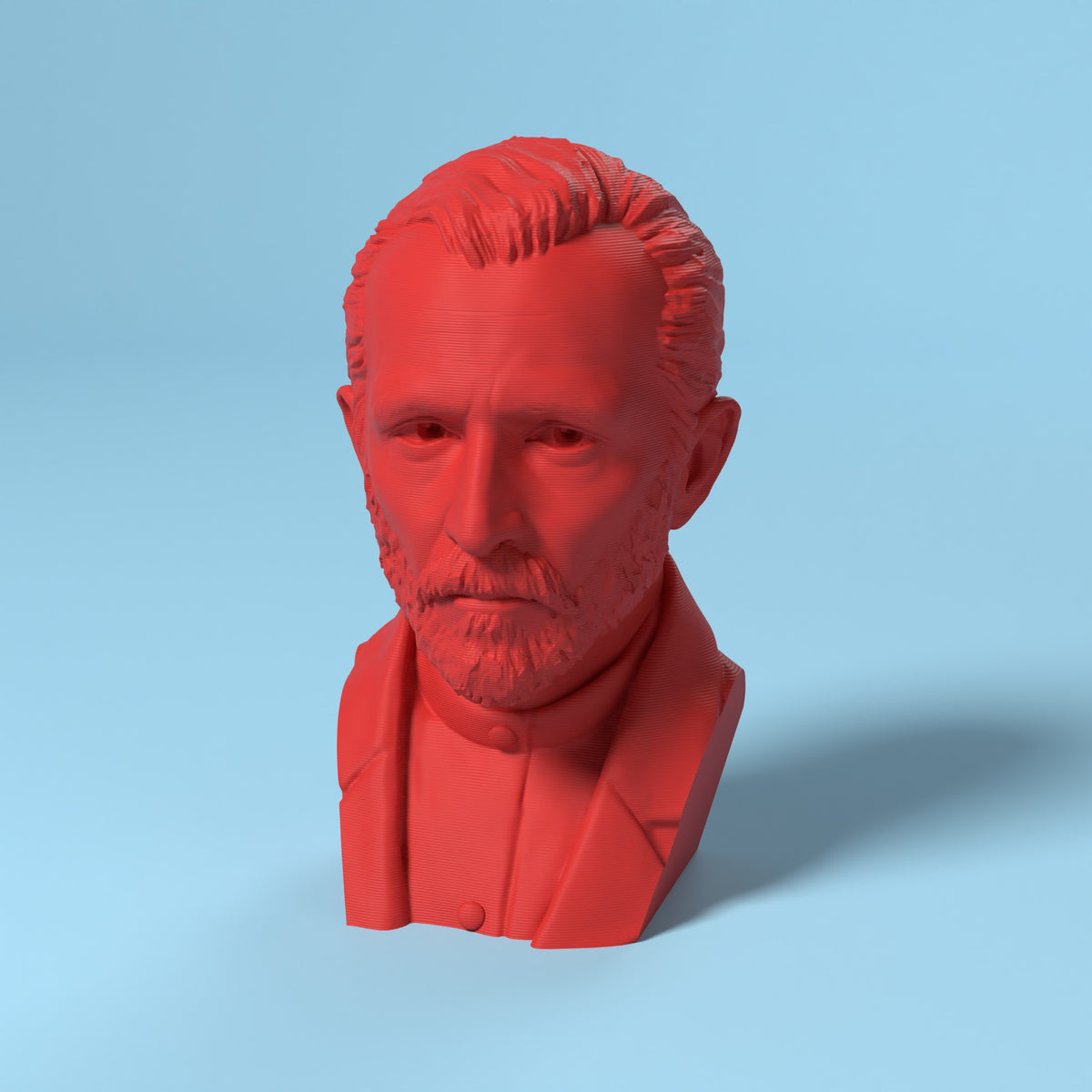 Vincent Van Gogh - Maestri Collection Scamarcia Design – colore Rosso, stampa 3D in bio-PLA