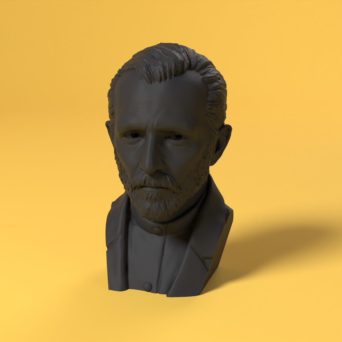 Vincent Van Gogh - Maestri Collection Scamarcia Design – colore Nero, stampa 3D in bio-PLA