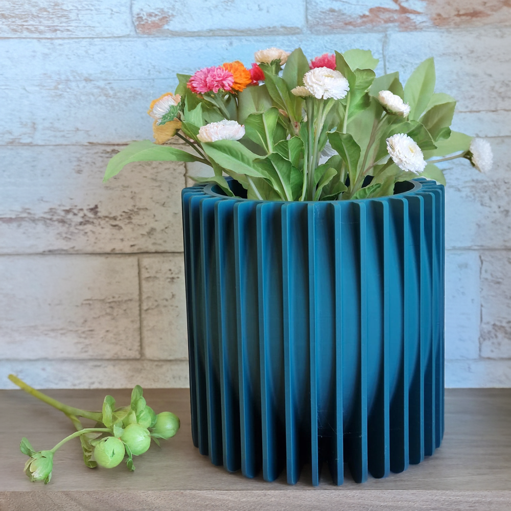 Porta Vaso Riflesso design moderno in bio-materiale