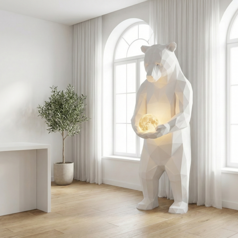 Kodiak Moon lampada orso Guardiani della Luna