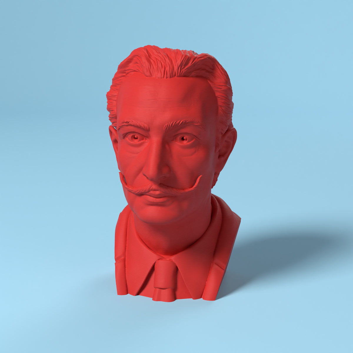 Salvador Dalí - Maestri Collection Scamarcia Design – colore Rosso, stampa 3D in bio-PLA