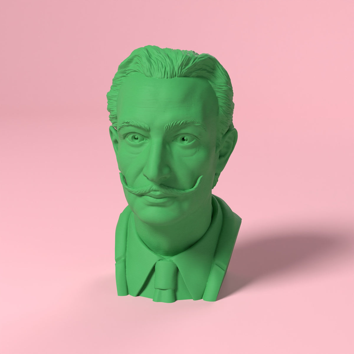 Salvador Dalí - Maestri Collection Scamarcia Design – colore Verde, stampa 3D in bio-PLA