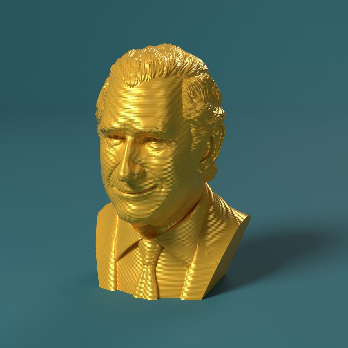 Il Re Scamarcia Design – colore Oro, stampa 3D in bio-PLA