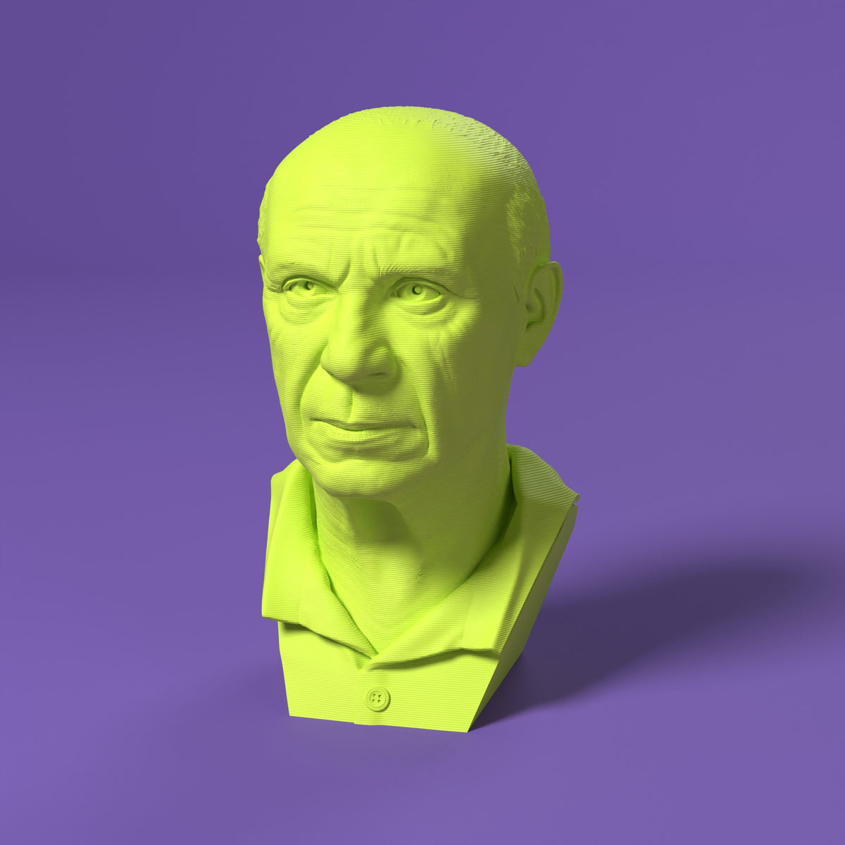 Picasso - Maestri Collection Scamarcia Design – colore Giallo Fluo, stampa 3D in bio-PLA