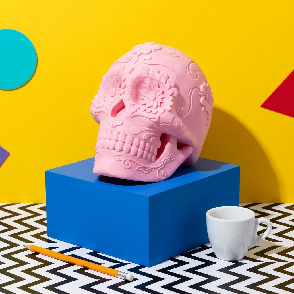 Sugar Skull Calavera - pop art