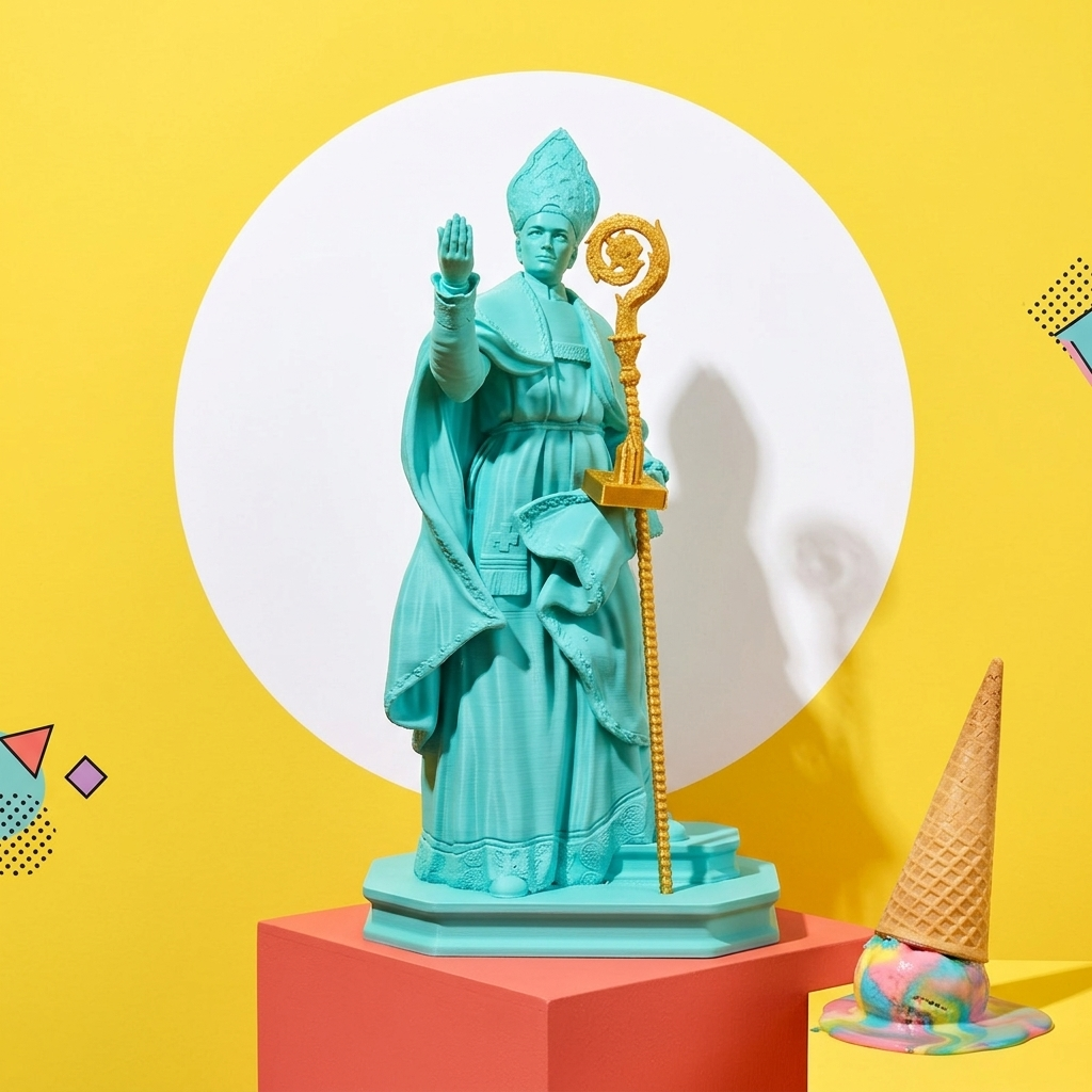 San Gennaro Bio Pop con gelato - pop art