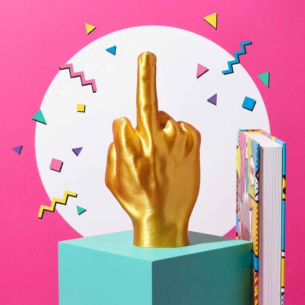 Il Dito Digitus Impudicus - pop art