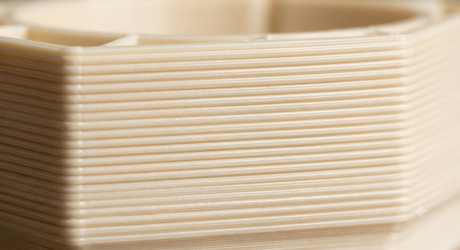 Le microrighe non sono un difetto: sono la traccia degli strati. È il modo più semplice per capire se una cosa è stata costruita o stampata in serie da uno stampo.